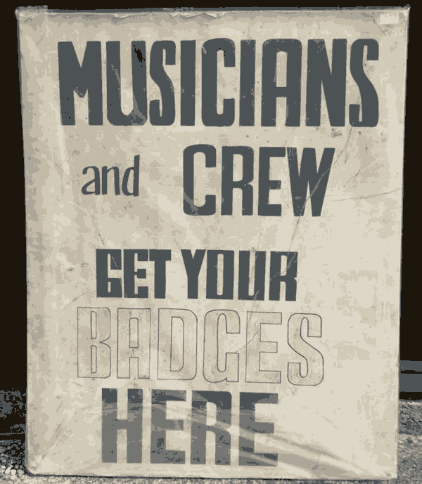 Plumpton festival crew badges