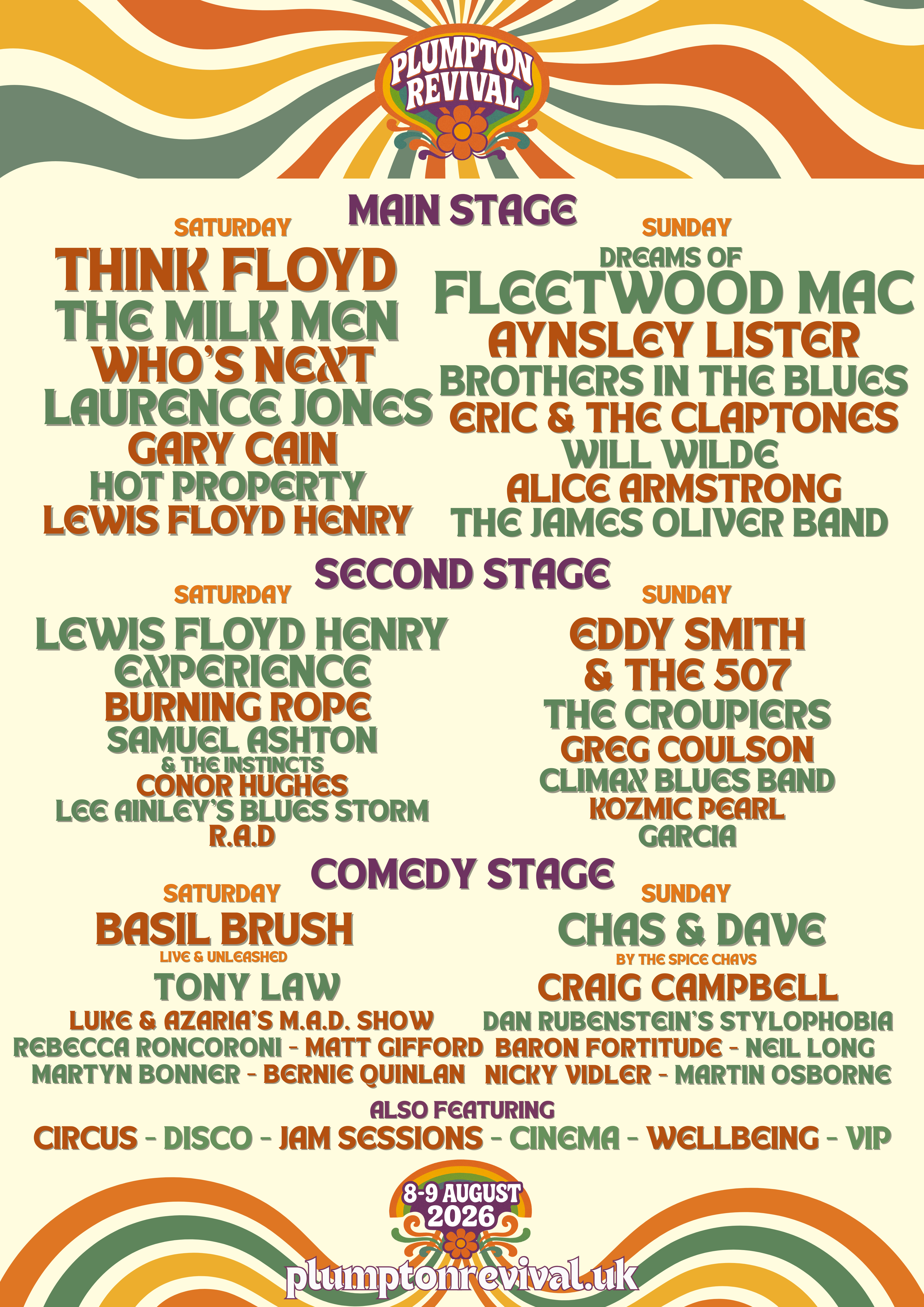 Plumpton Revival 2026 — Summer of Love